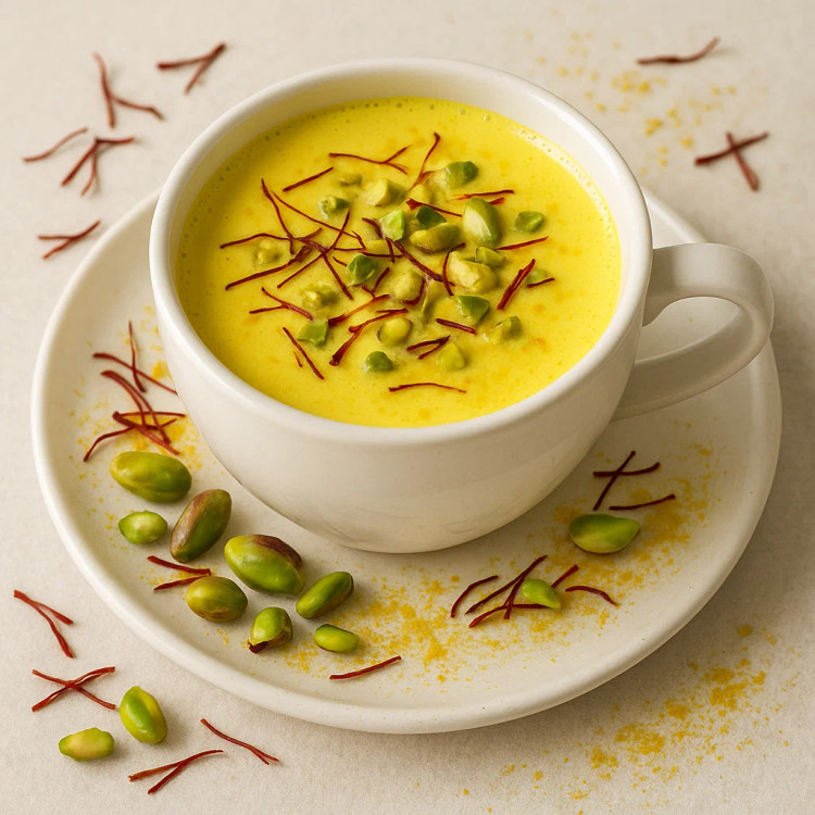 پودر هات پسته زعفران